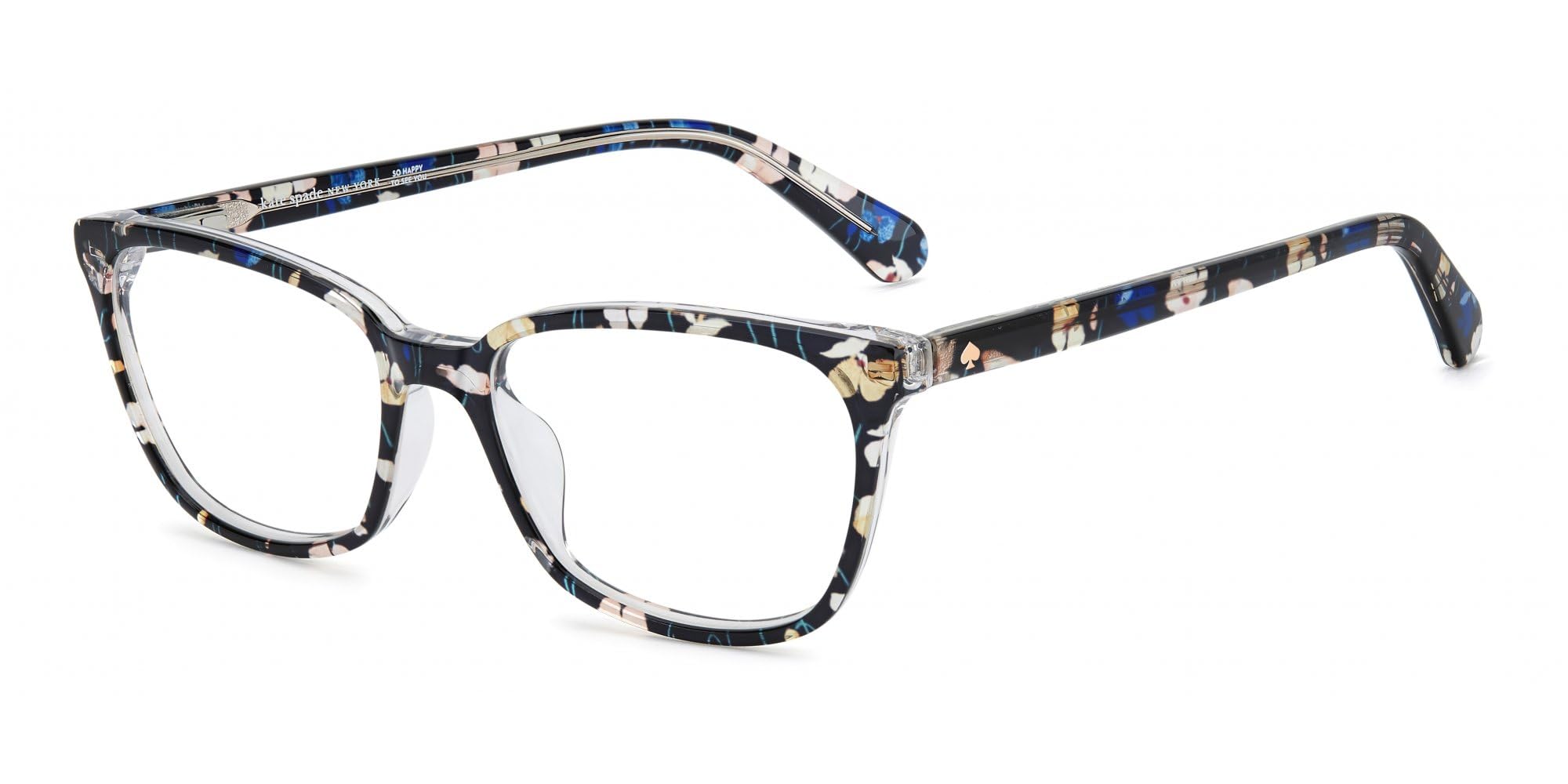 Okulary Vista Kate Spade KS MARCIANN 2 Black Green Fluo 50/16/119.5 Damskie