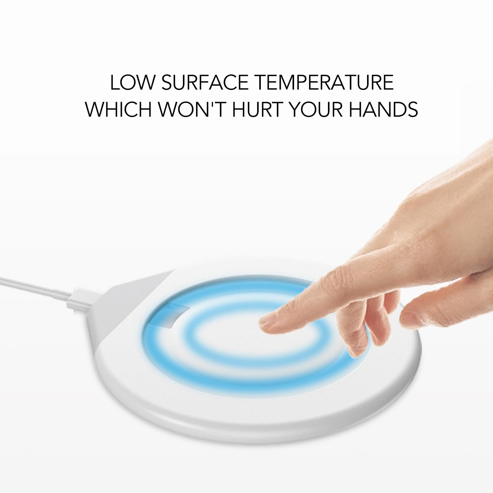 Calentador De Tazas Eléctrico con Carga Inalámbrica Incluye Taza De 350ml Diseño Impermeable Y Seguridad Avanzada para Teléfonos Compatibles con Función De Carga Sin Cables