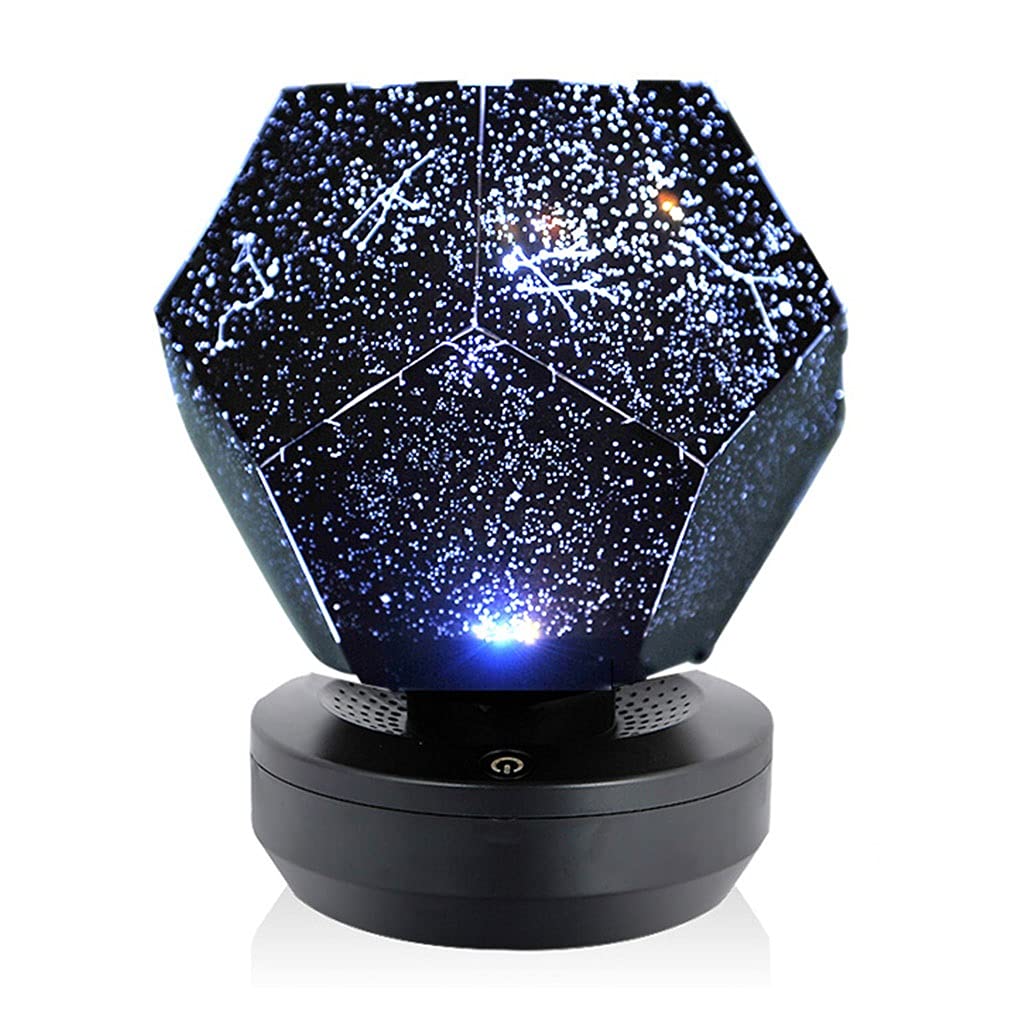 ADITAM, proyector de Estrellas, lámpara de Galaxia, luz de Cielo Estrellado, luz de Noche, lámpara de Mesa Led, luz de Estrellas, luz Nocturna, tragaluz, Regalo para niños Double The Comfort