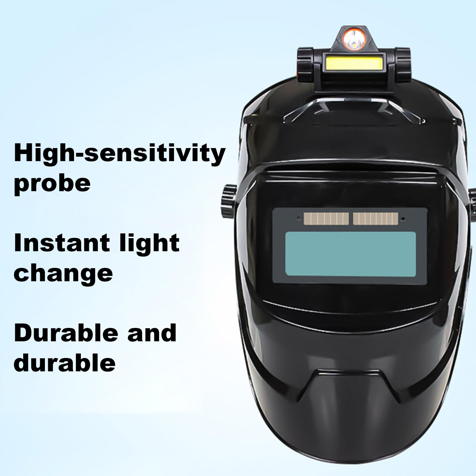 Welding Helmet - Welding Visor | Welding Accessories | Auto Darkening Welding Helmets | Solar Powered Welding Hood | Breathable Soldering Protective Hood Solar Powered for Manufacturing
