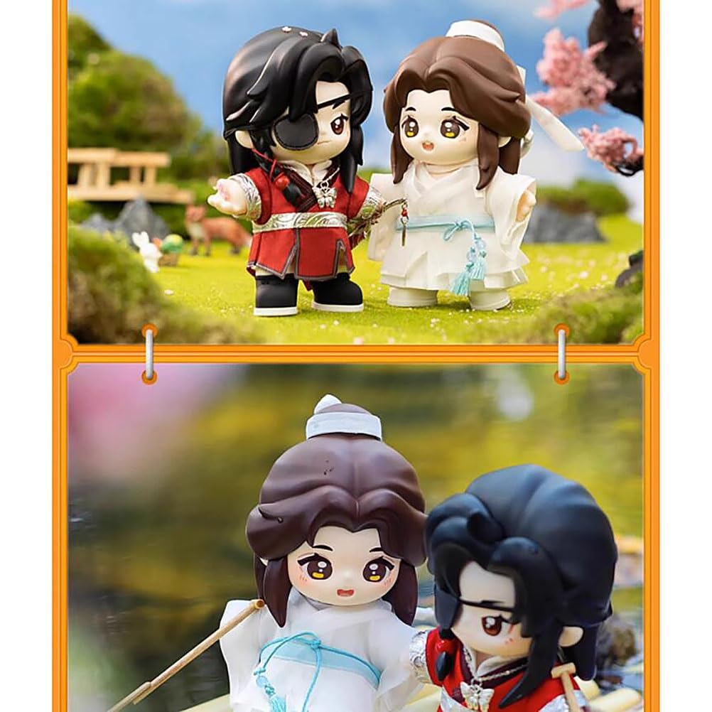 18 cm Figura de acci?n Heaven Official's Blessing Xie Lian & Hua Cheng PVC Figuras De Acci?n Ni?as Modelo Juguetes Coleccionando Regalos para Ni?as (colore: nero)