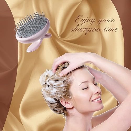 Miniatura 3 de Terra Distribution Cepillo de champú para el cuero cabelludo [fabricado en Japón] Cepillo de champú de diseño único para un cepillado suave de