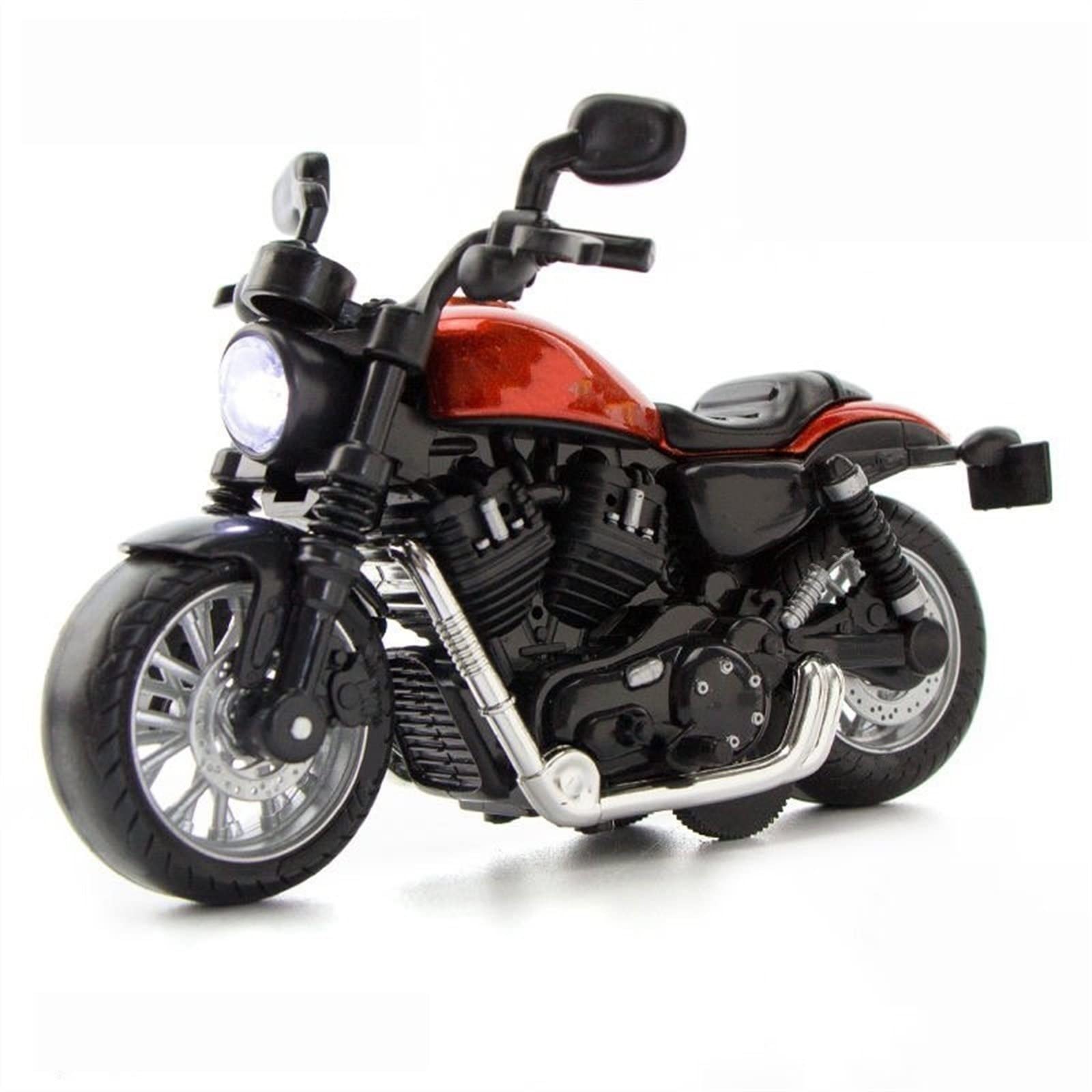 SEYXF Motorbike Toy 1:14 for Harley Alloy Motorcycle Model Light & Sound Effect Diecast Toys Collection