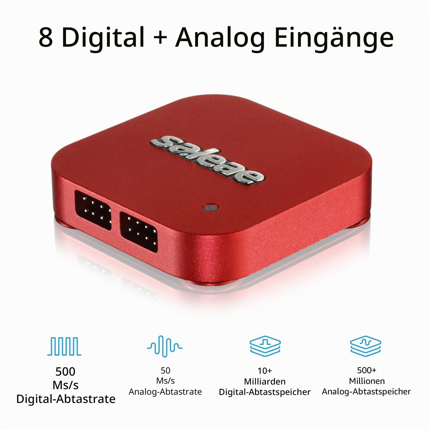 Logic Pro 8 (Rot) - Saleae Logikanalysator, 8 Kanäle