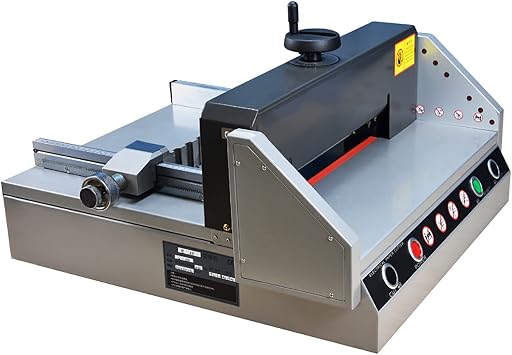 Paper Cutter Heavy Duty, Electric Paper Trimmer, Industrial Paper Cutter, 0-330 Cutting Width, 40mm Cutting Thickness, for Offices, Schools
