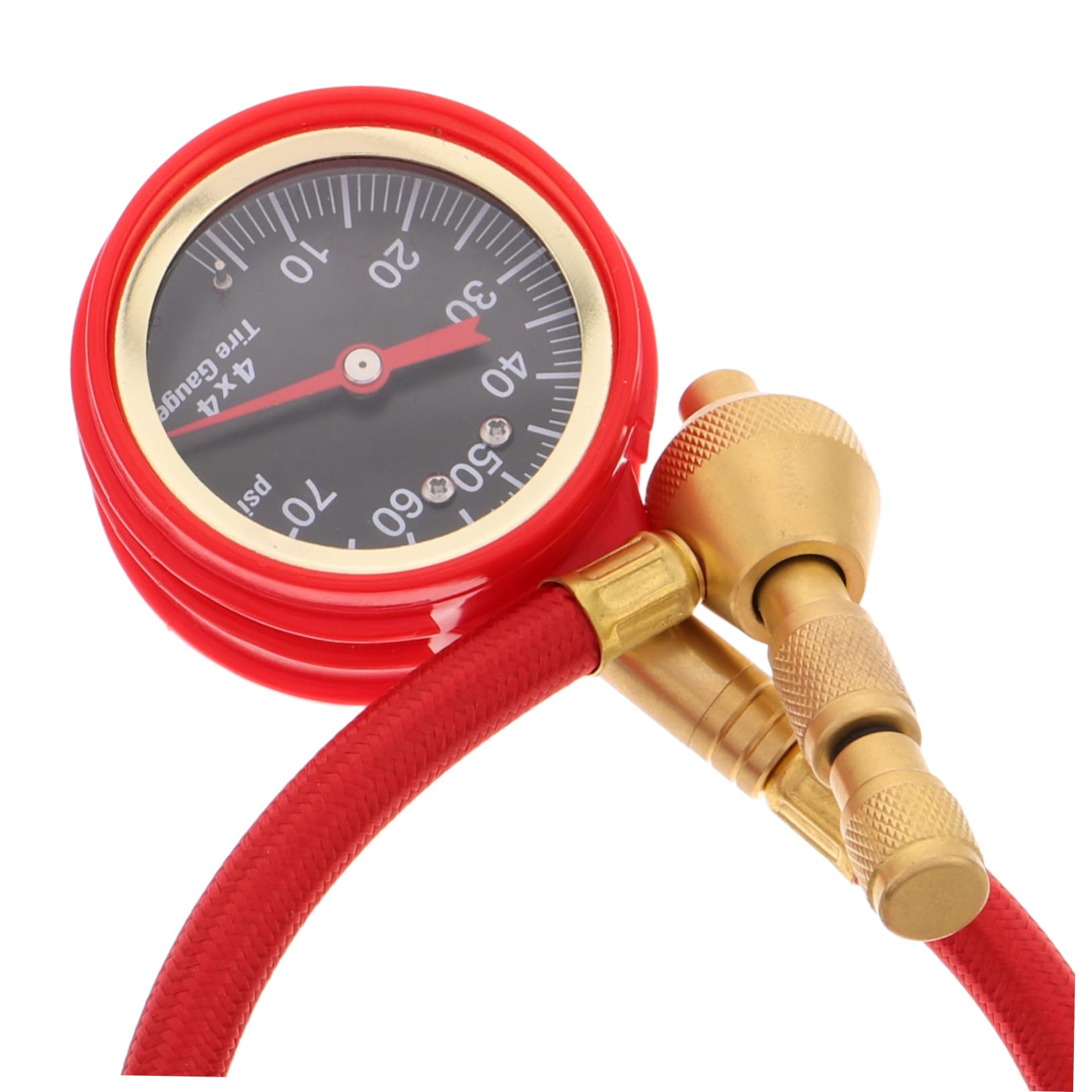 Ciieeo Dégonfleur De Pneus Avec Manomètre Mécanique à Cadran Pour Mesure Précise Et Valve De Pression Pour Voitures