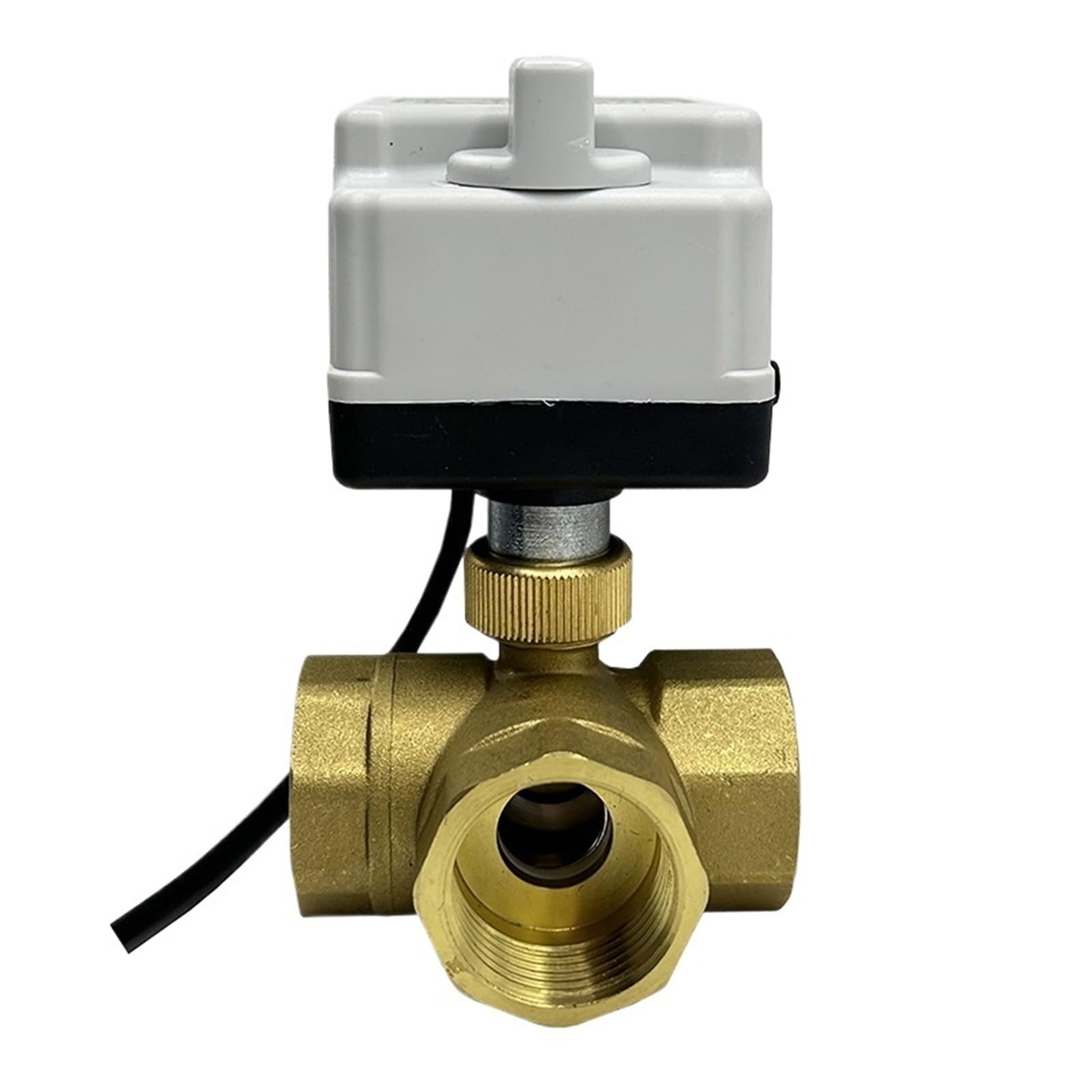 Vanne motorisée 3 voies en laiton pour chauffage autonome 12V