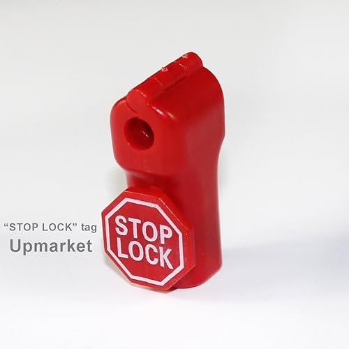 Miniatura 6 de BETERTEK Bloqueo de parada de gancho de clavija para evitar el robo de barrido de productos mostrados en una clavija de alambre, Cerradura de