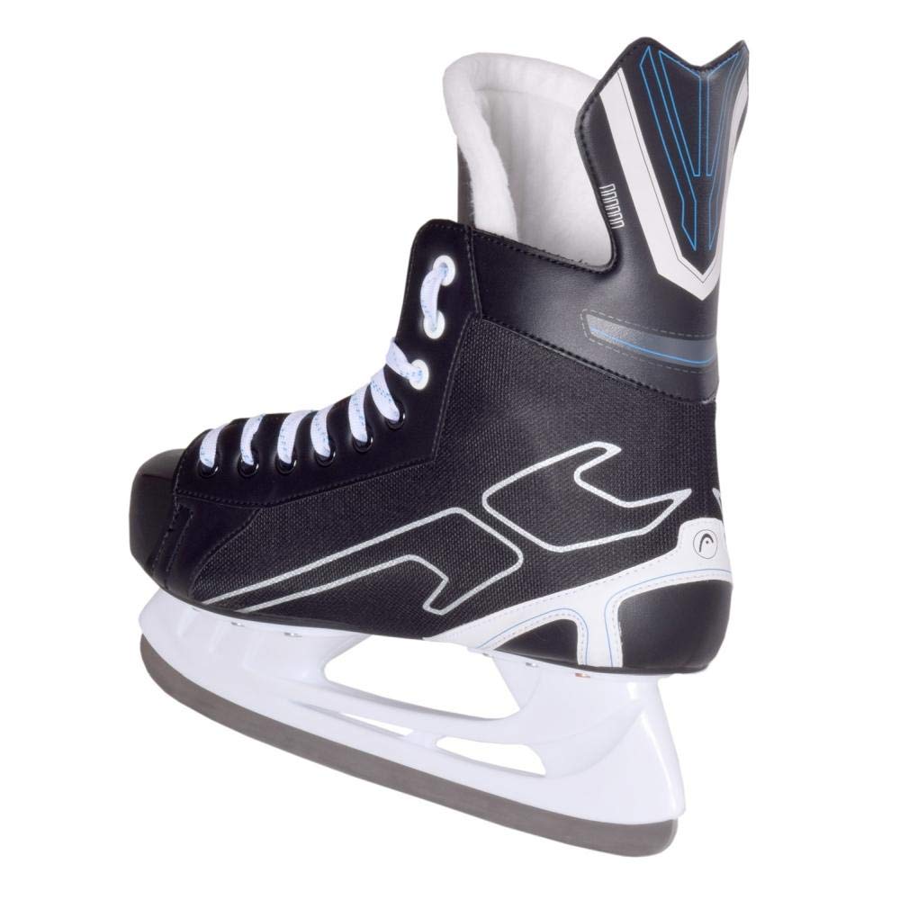 Head Eishockey-Schlittschuh 180 I 12 Größen I Ideal für Freizeitsspieler I Edelstahlkufen I Komfortables Laufen I Gute Passform