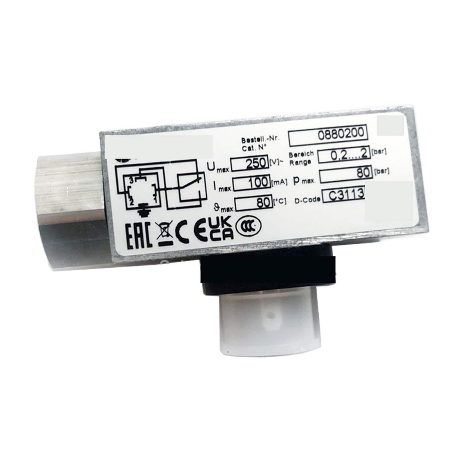 BALYDLUL Valves 0880400 Pressure Switch Pneumatic Components
