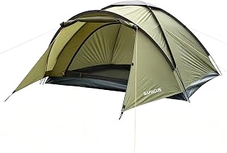 4 Mann Campingzelt - 3 bis 4 Personen Kuppelzelt Leichtes, wasserdichtes Familienzelt, kompakt, schneller Aufbau im Freien, Rucksackreisen, Trekking
