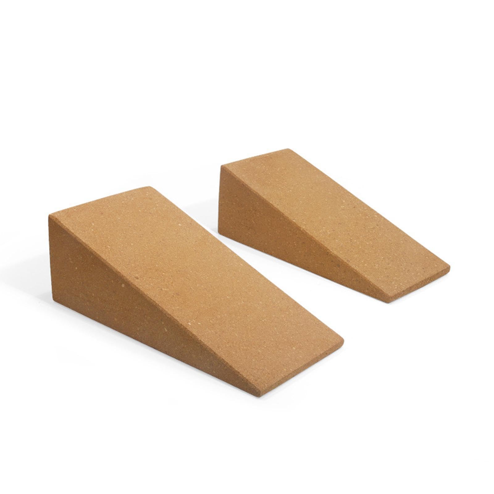 2Pcs Squat Wedge Cork Heel Stretcher Foot Stretcher for Yoga Workout Pilates-image-46