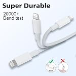 USB-C to Lightning Cable 10ft,Long iPhone Charger Cable Fast Charging Power Cord [Apple MFi Certified] for iPhone14 13 12 11 iPad Pro Max/Min, Type C to Lightning Charge Lead