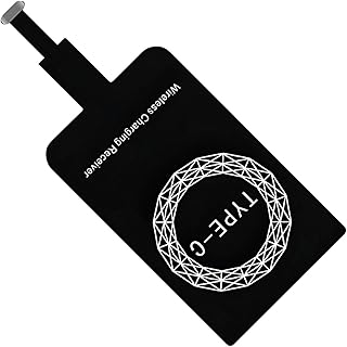 Récepteur de Charge sans Fil Qi Récepteur Qi Type C pour 5V 1300mA Charge sans Fil Adaptateur de Chargement Induction USB-C Universel pour Samsung Google Pixel Xiaomi Huawei Autres téléphones Android