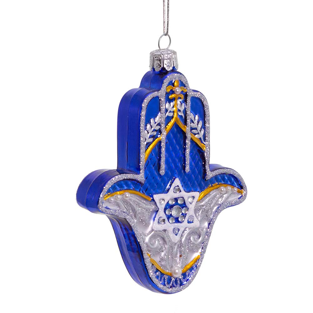 Décoration Bleu Kurt S. Adler NB1519 pour illuminer votre Noël