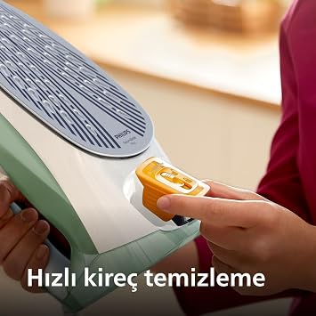 Philips 7000 Series Azur Steam Iron, 2600W Power, 220g Steam, Anti-Drip System, SteamGlide Plus Base, 300ml Water Chamber (DST7012/70)