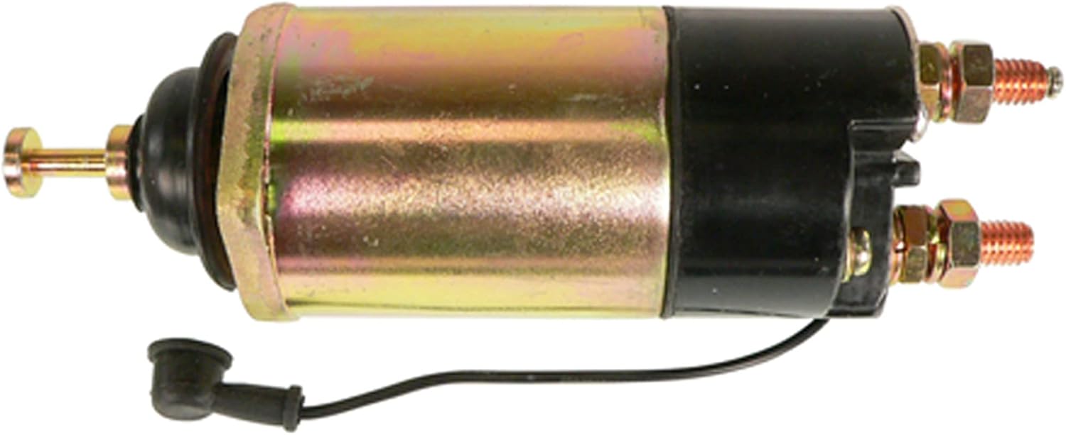 DB Electrical 245-52015 Solenoid Compatible With/Replacement For John Deere Caterpillar Allis Chalmers Hino Onan 12 Volt /6690-9720 / 9G5517 /AR90074 /046500-0010, 053400-1560, 053400-1720/747879