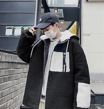 Amazon | [TUTUJI] ボアジャケット メンズ ボアブルゾン フリース