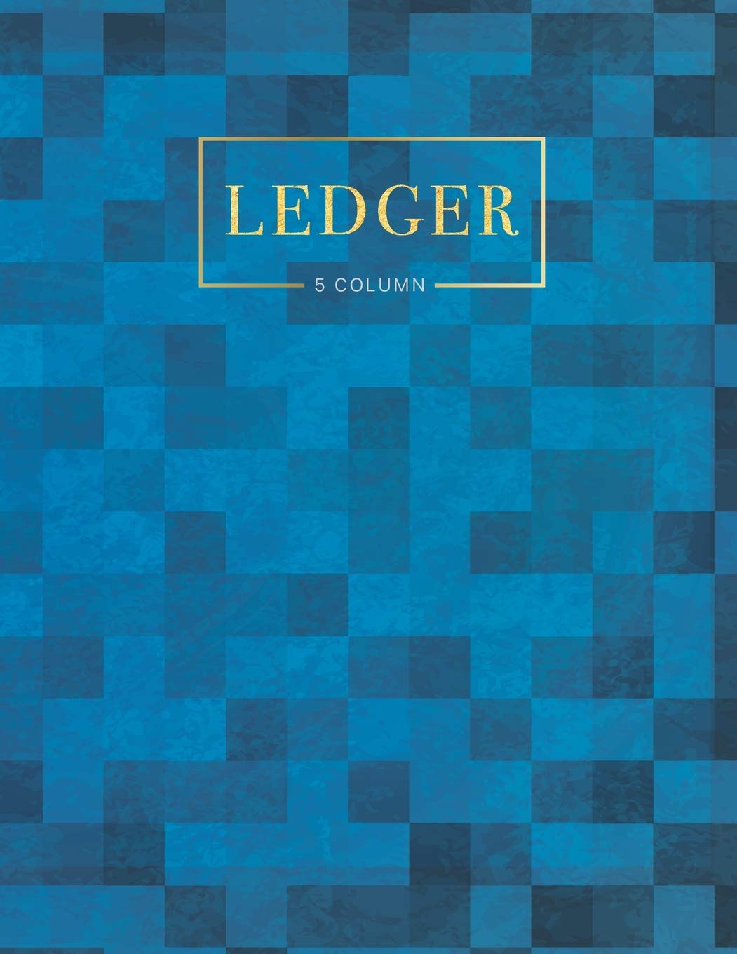 5 column ledger: Accounting Ledger Bookkeeping Record-Keeping, Expenses Debits Journal Business Financial Record Notebook For small and home-based businesses office, home or school.
