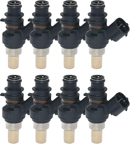 BAIXINDE Juego de 8 inyectores de combustible compatibles con Subaru Impreza III GDC GDD GE2 GE3 GGC GGD 2008 2011 1.5 reemplazo parte # FBYBG10
