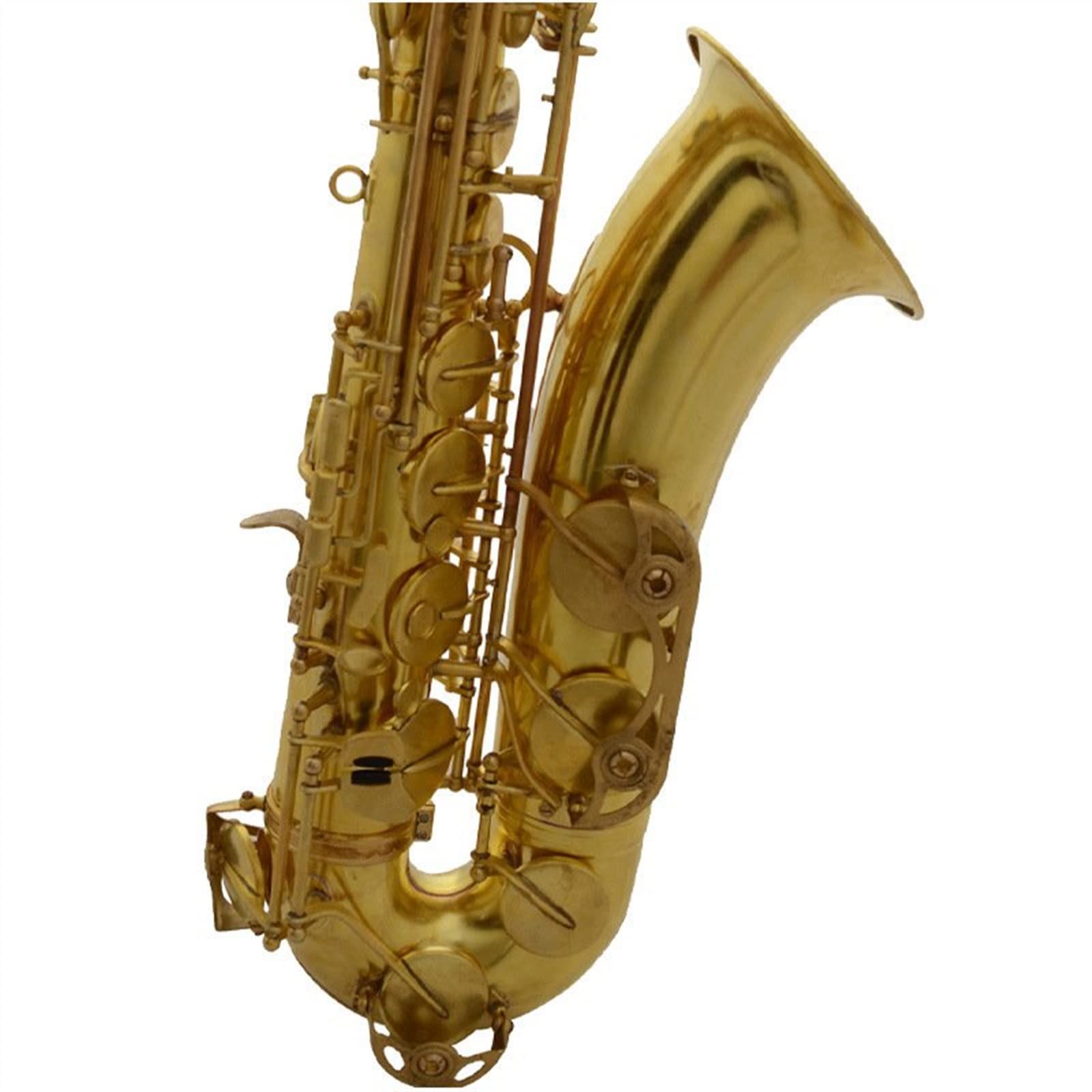 Sax Studente Sassofono Professionale in Si Bemolle Tenore Sax Sassofono in Ottone con Custodia