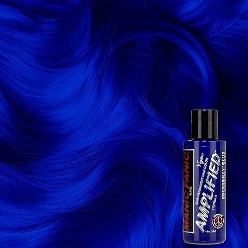 Miniatura 2 de MANIC PANIC Rockabilly - Paquete de tinte para el cabello azul con champú clarificante Prepare to Dye, acondicionador para mantener el color vivo,