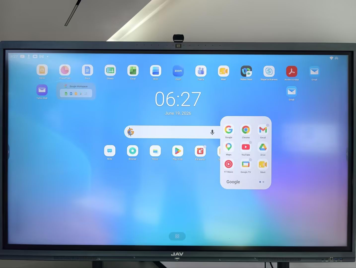 JAV Interactive Whiteboard 65 Inch Smart Board 4K UHD Touchscreen ...