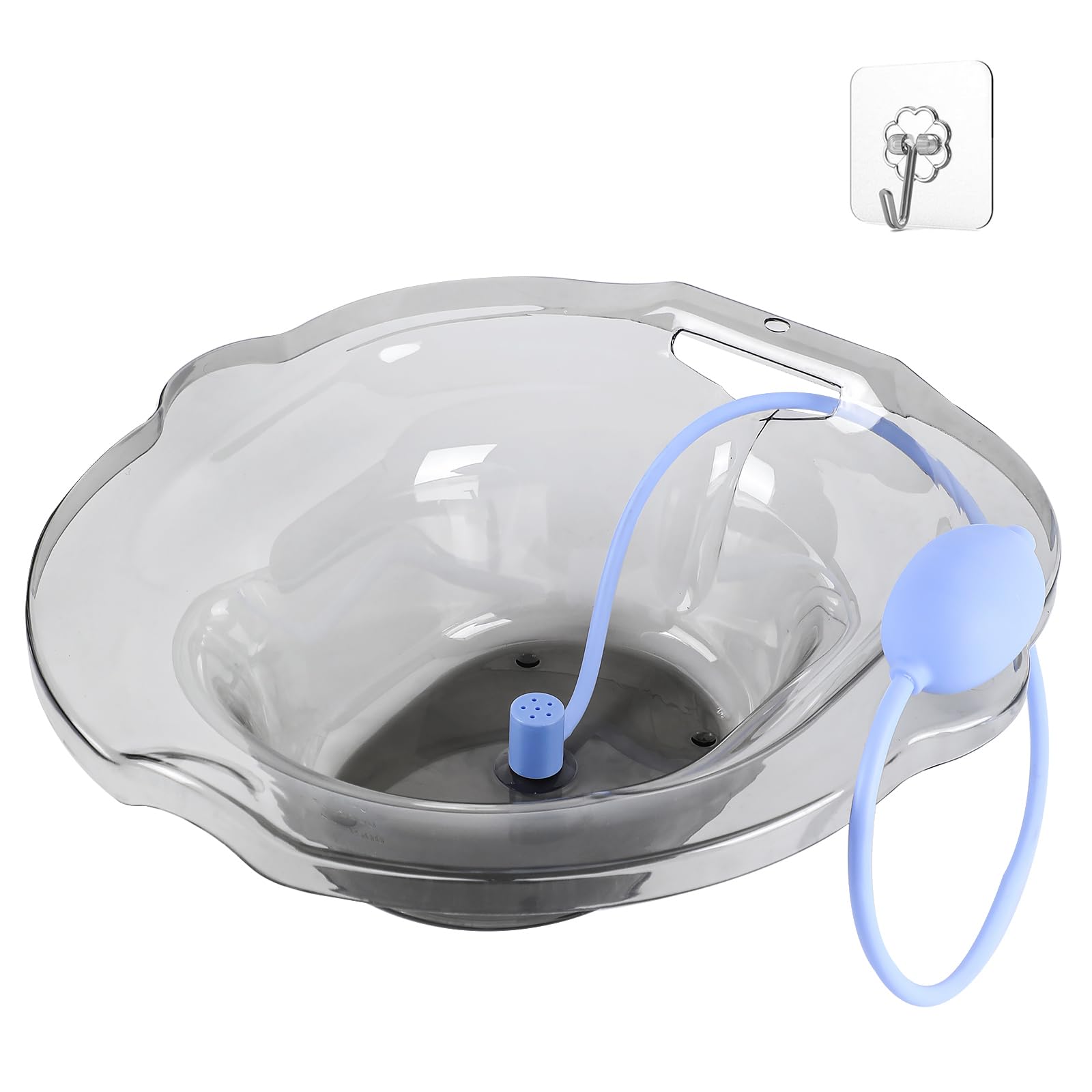 Sitz Baths Siège de salle de bain pour soins post-partum, personnes âgées, handicapées ou traitement des hémorroïdes – Atténuent les infections et soulagent l'inflammation