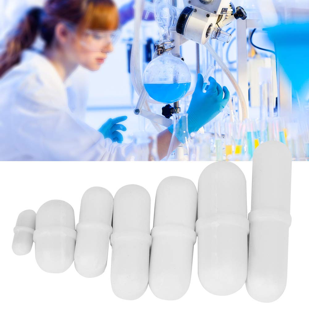 Healvian 2er-Pack PTFE-Magnetrührstäbe – Kreuz-Schneeflocken-Form, Kompakt & Hitzebeständig – Für Labore & Forschung
