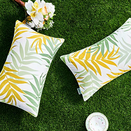 Housses Coussin Extérieur Imperméables 30x50 (Lot 2) MIULEE