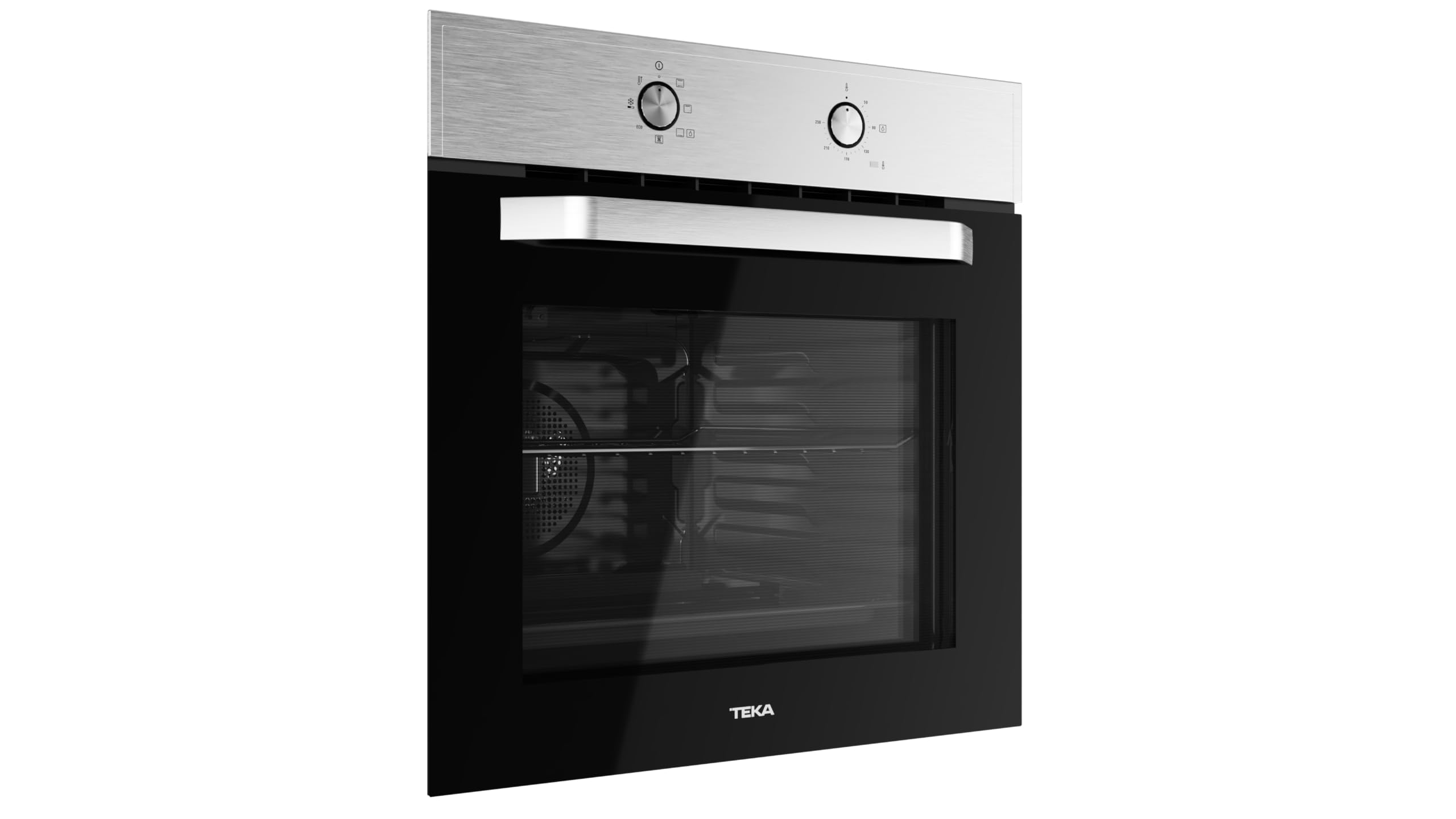 Teka - Horno multifunción con 6 funciones de cocción y perillas push-pull - Modelo HCB 6415 SS