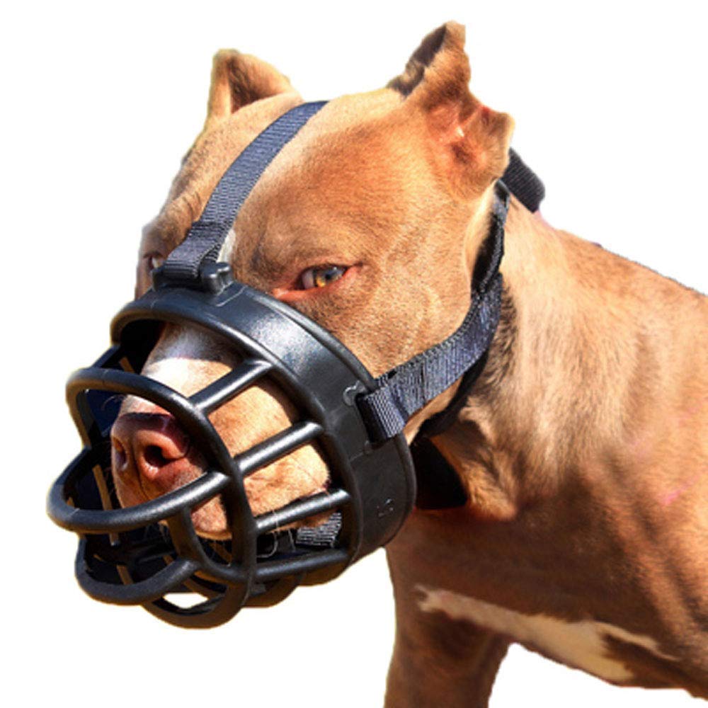 Bozal para Perros, Bozal for Perros Transpirable: un Protector confiable a Prueba de mordeduras for la Seguridad su canino