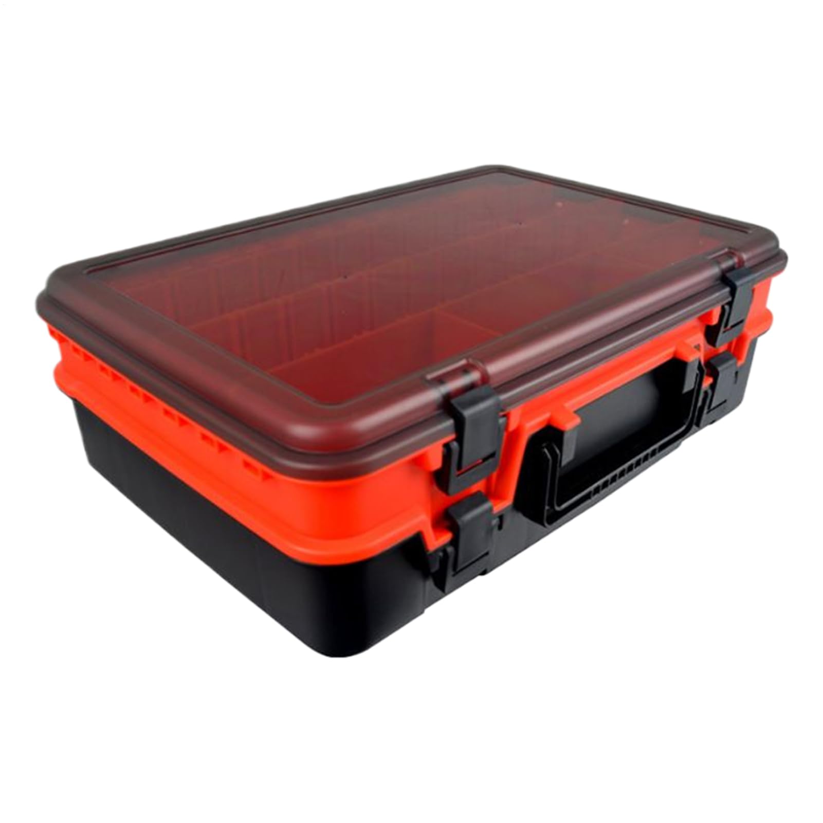 Scatola organizer da pesca Portaesche Divisorio | A Due Per Artificiali Trota, Pesce Gatto, Acqua Salata, Acqua , Riva, Molo, Fiume, Lago, Ruscello, Sport Acquatici