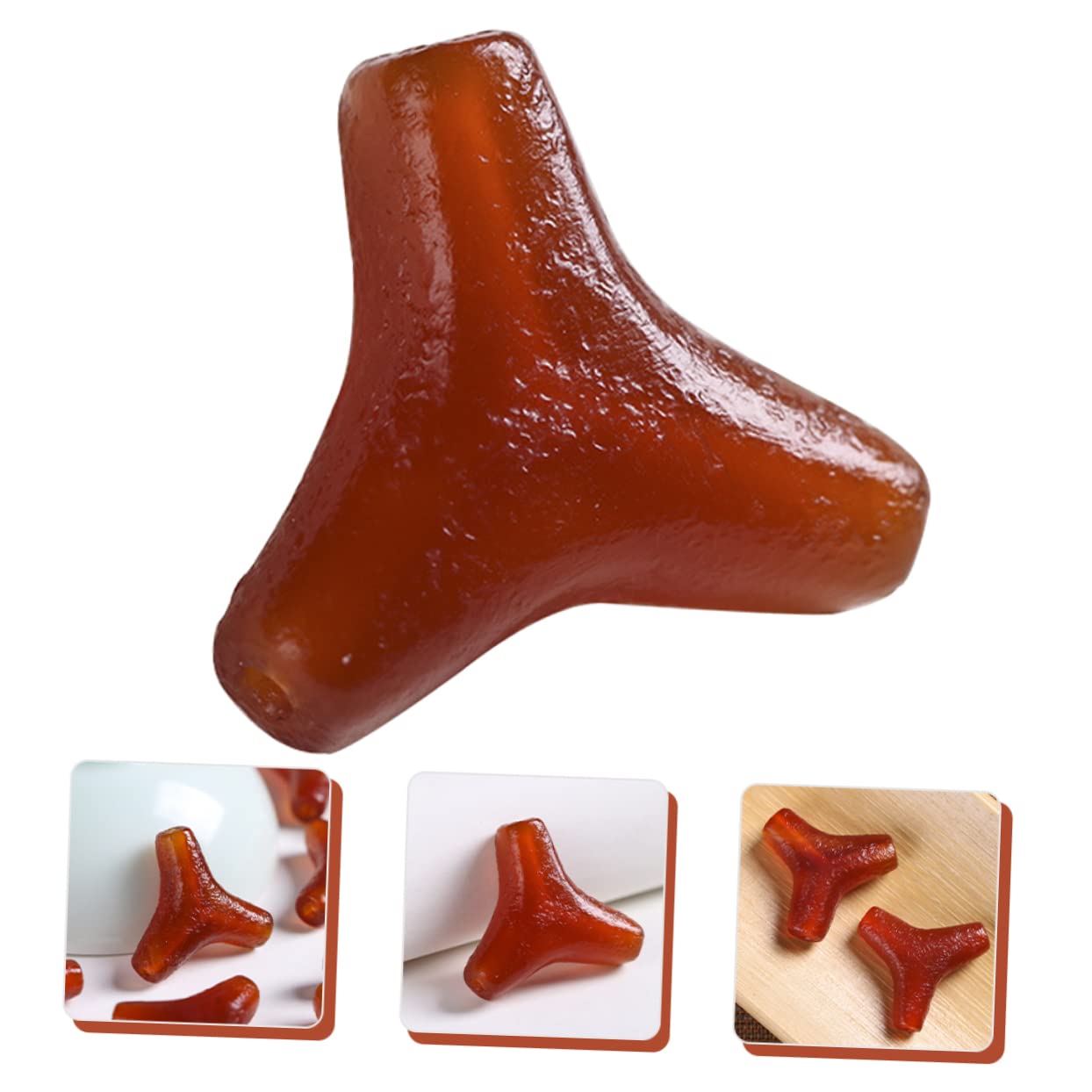 Housoutil 3 Pezzi Perline Agata Naturale per Creazione Collane e Braccialetti Accessori Fai da Te per Gioielli Naturale Design Vie Leggero e Resistente