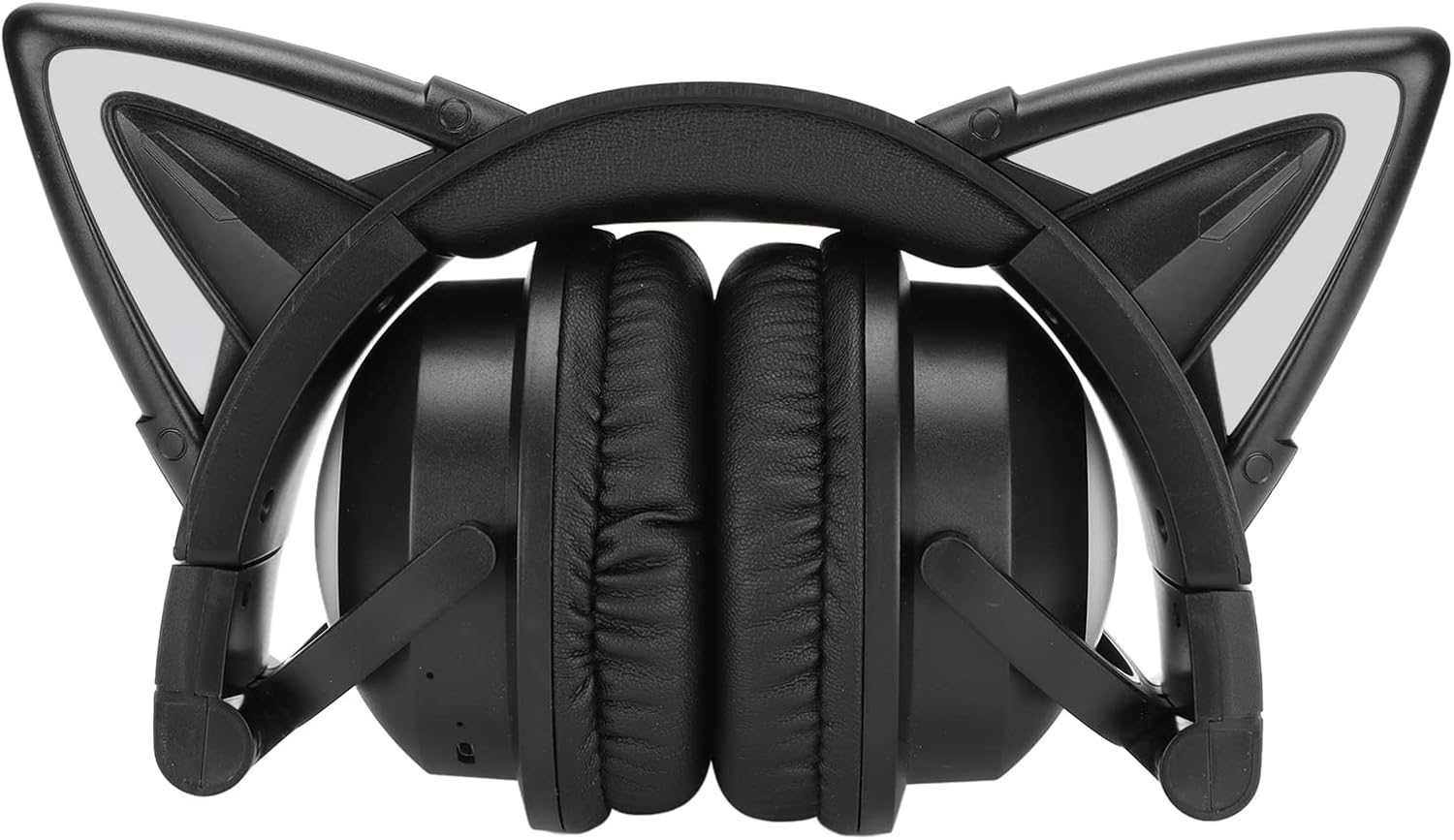 Cat Ear Bluetooth Headset, Bluetrumv5.0 Gaming Headphone with Microphone and Colorful LED Light, Cute Cat Stereo Headset, Dual Mode Connection, for Girls Children Women