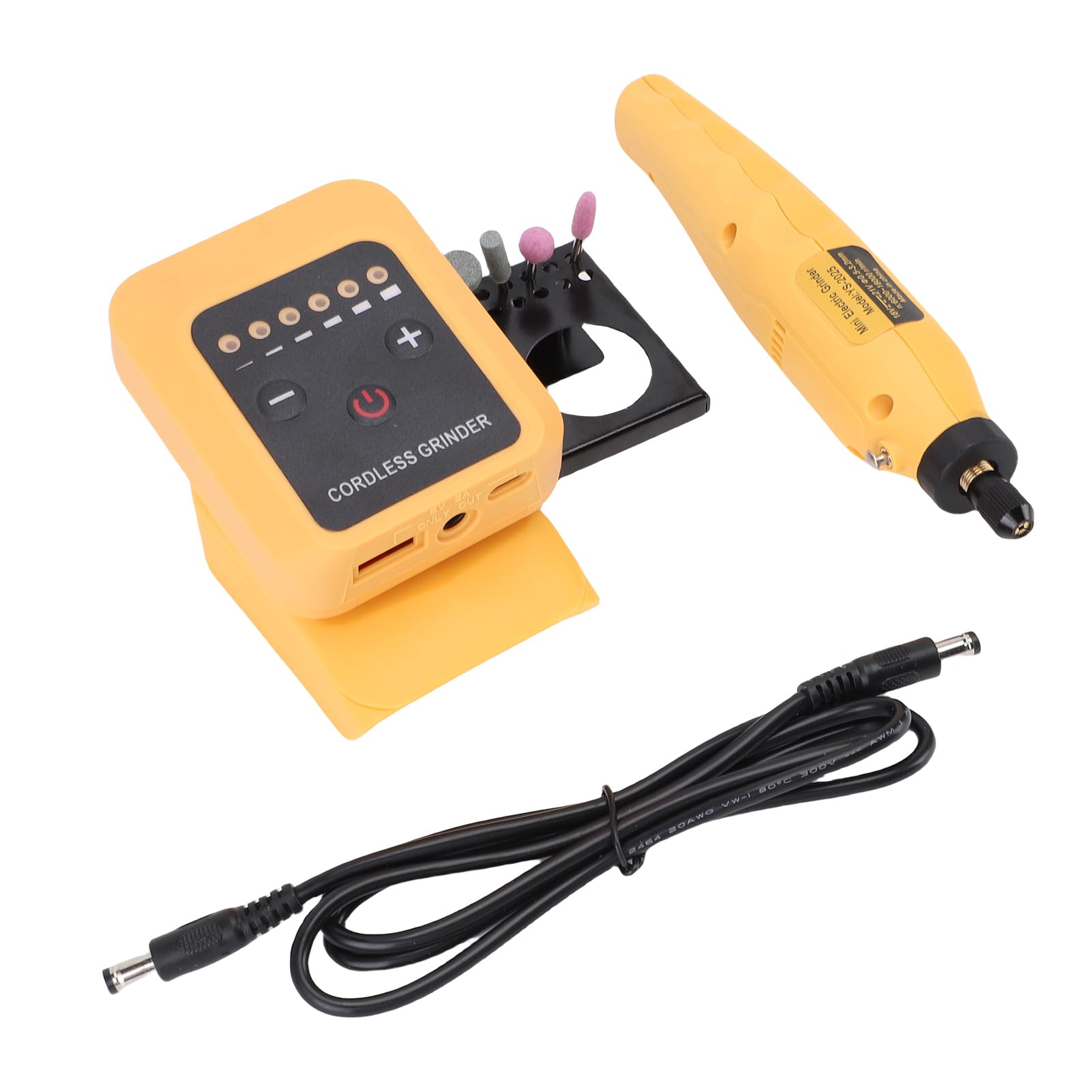Tbest Kit Utensile Rotante Senza Fili con 6 velocità