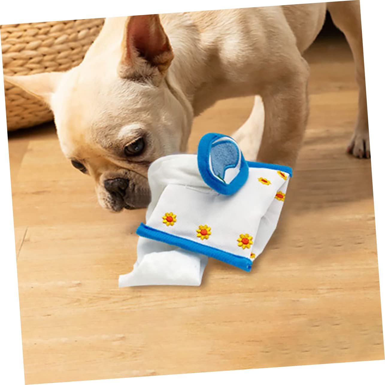 SUPVOX 8piezas Juguete Olfativo para Perros Juguetes Interactivos De Alimentación Lenta para Cachorros De Interior Papel Extraíble