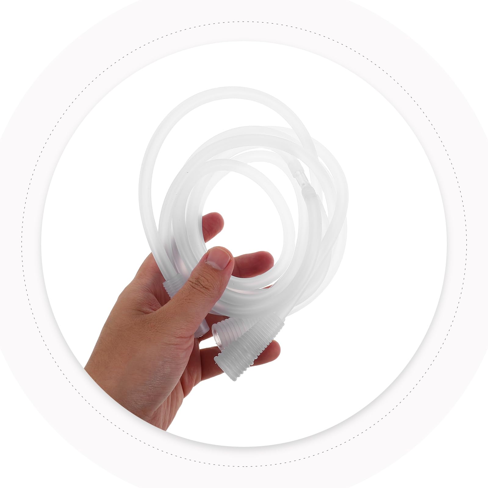 Happyyami Tuyau Flexible en Processus de Vide en Plastique Léger Système de Connexion Précis pour Appareils de Beauté Adapté aux Outils de Ventouses et Soins Visage