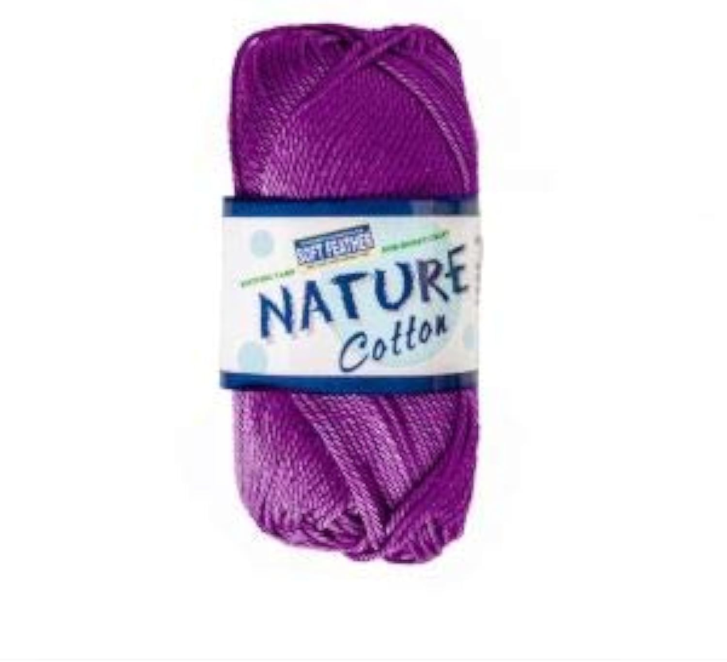 Soft-Feather International Nature Cotton Plum (No. 514) Hand Knitting Yarn