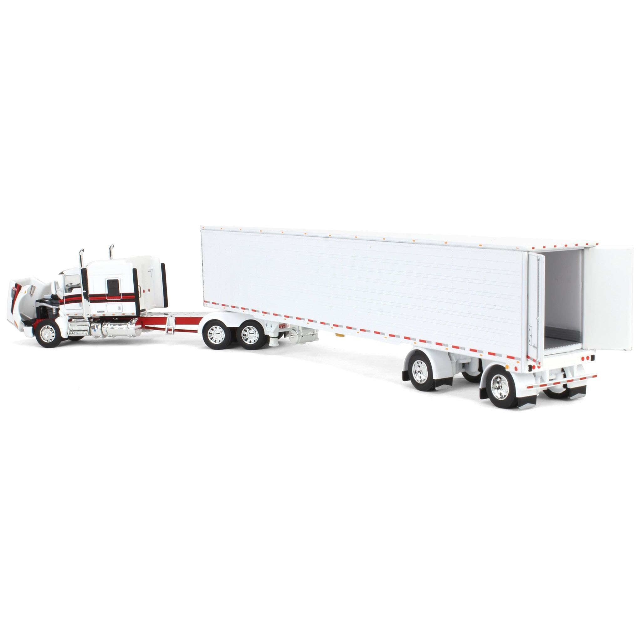 Amazon.com: First Gear DCP 1/64 White/Red Kenworth T660 with