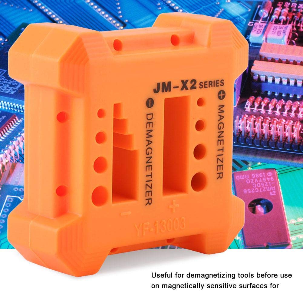 Magnetizzatore pratico Smagnetizzatore portatile Strumento magnetico di precisione Magnetizer Demagnetizer Strumento per punte cacciavite Punte a vite