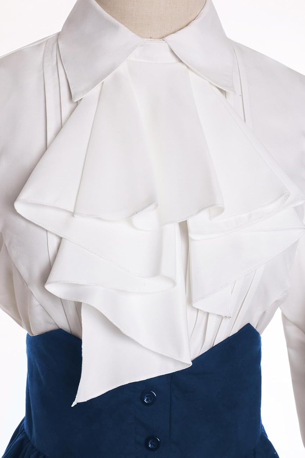 Vintage Victorian Dress Edwardian Medieval Renaissance Costume Women - Image 4