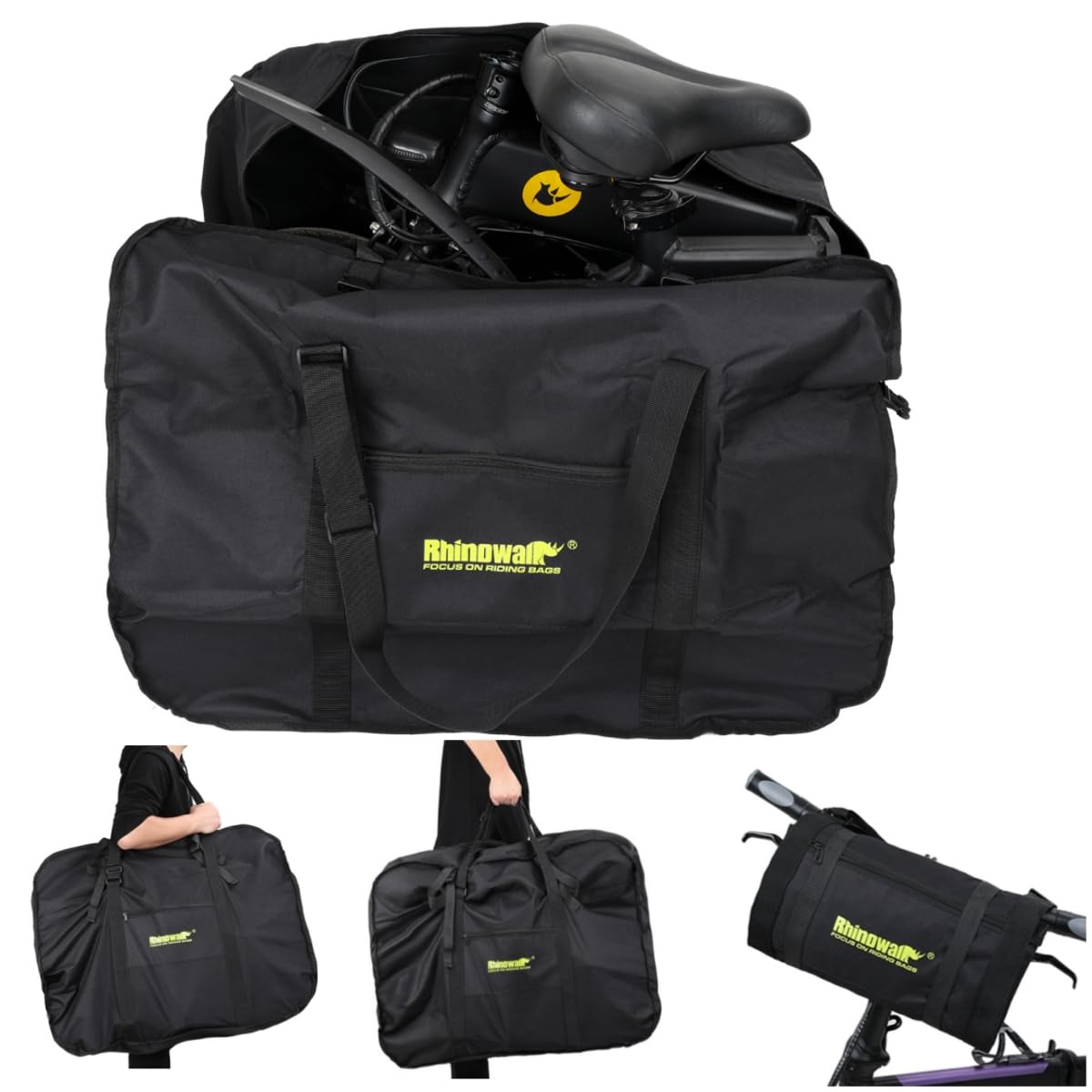 Folding Bike Bag 20 inch Mountain Bike Travel Bag,Bicycle Travel Case for Transport,Air Travel,Shipping