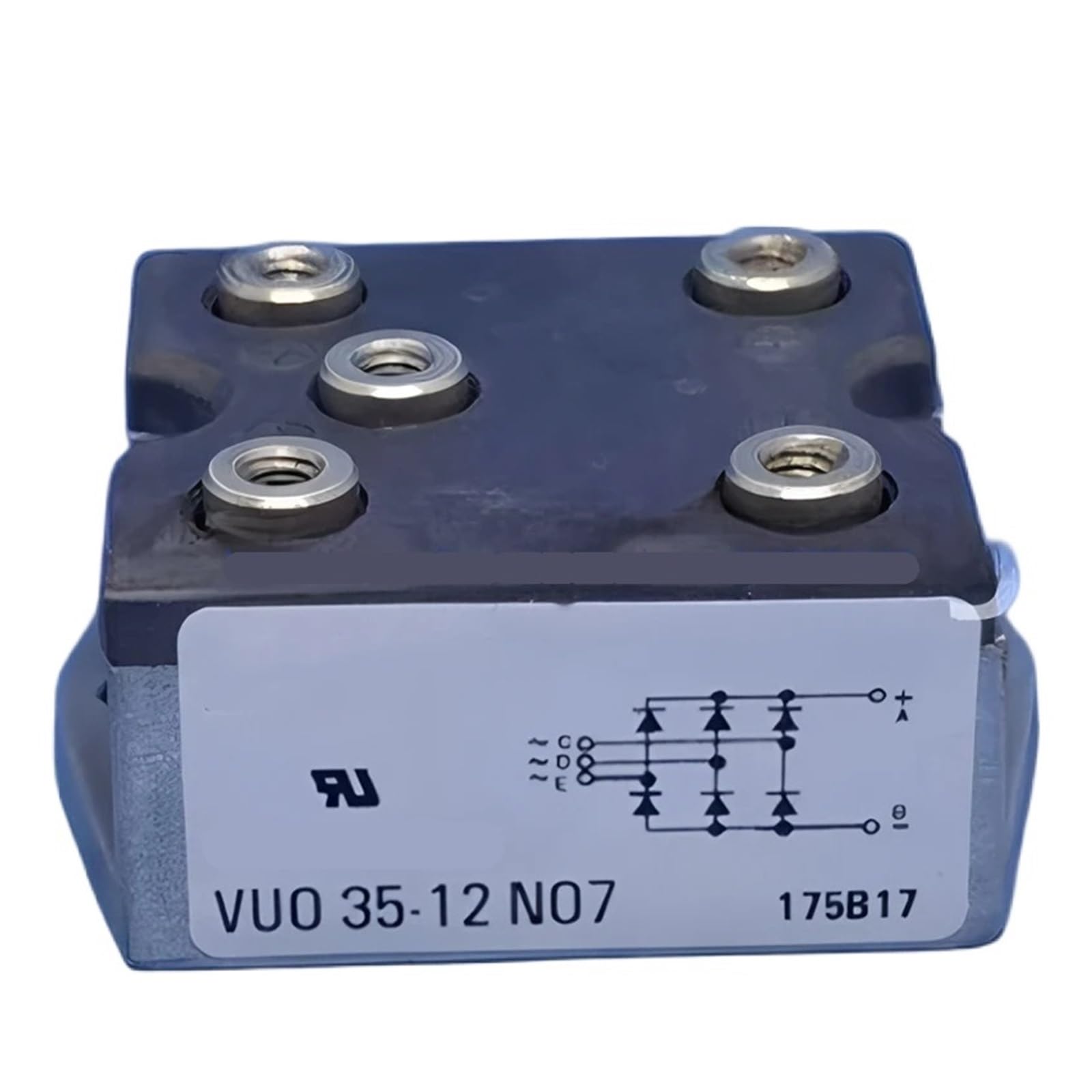 Module de pont redresseur VUO35-14N07 triphasé pour pont de diodes d'alimentation
