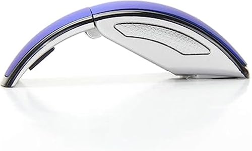 Miniatura 8 de Ratón inalámbrico 2.4G, ratón plegable de arco para computadora portátil, receptor USB para PC, Mac, laptop, MacBook