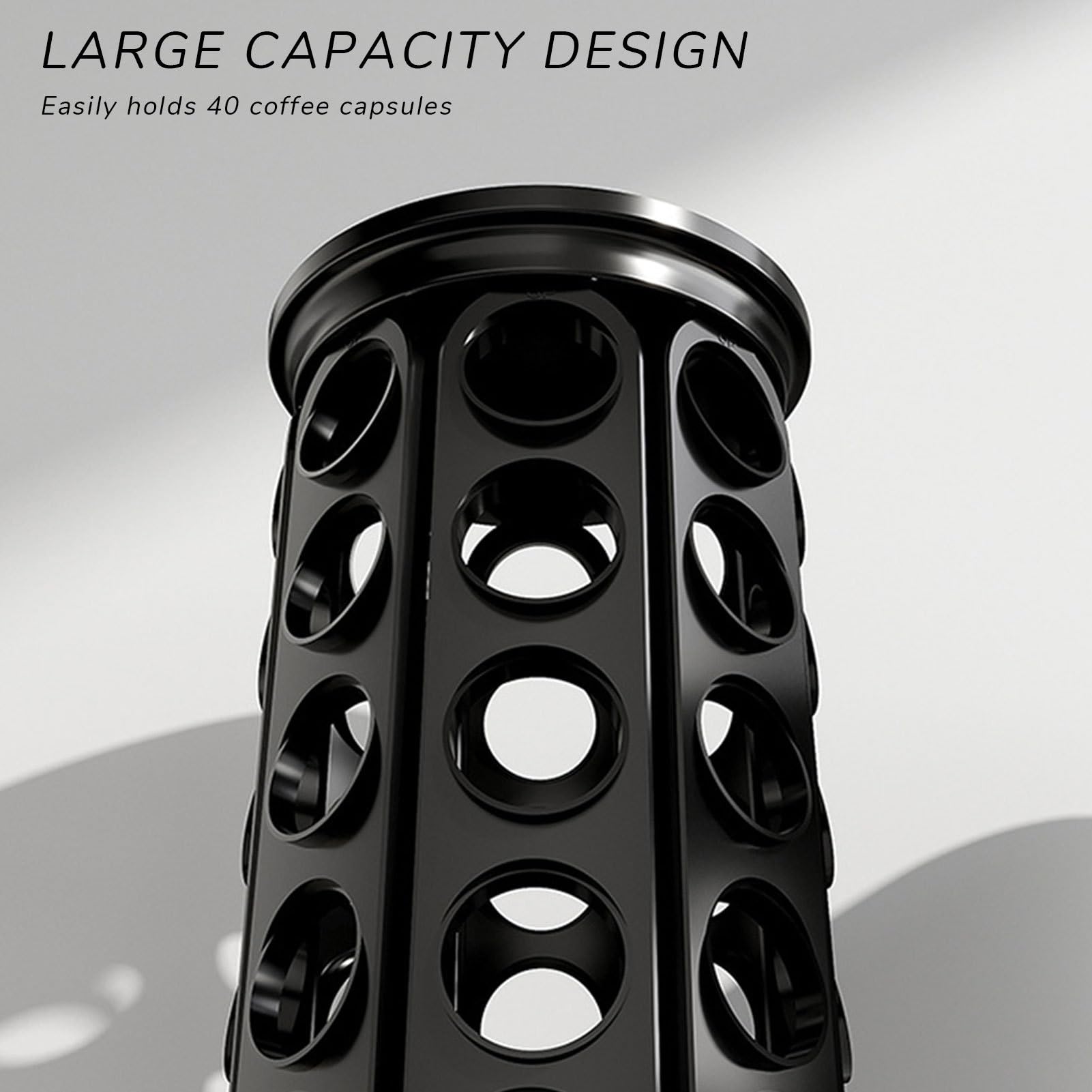 Soporte Para Cápsulas De Café Organizador Dispensador Giratorio | Portacápsulas Giratorio Encimera De Cocina, Encimeras, Hogar, Apartamento, Restaurante, Bajo Armarios, Interior, Doméstico