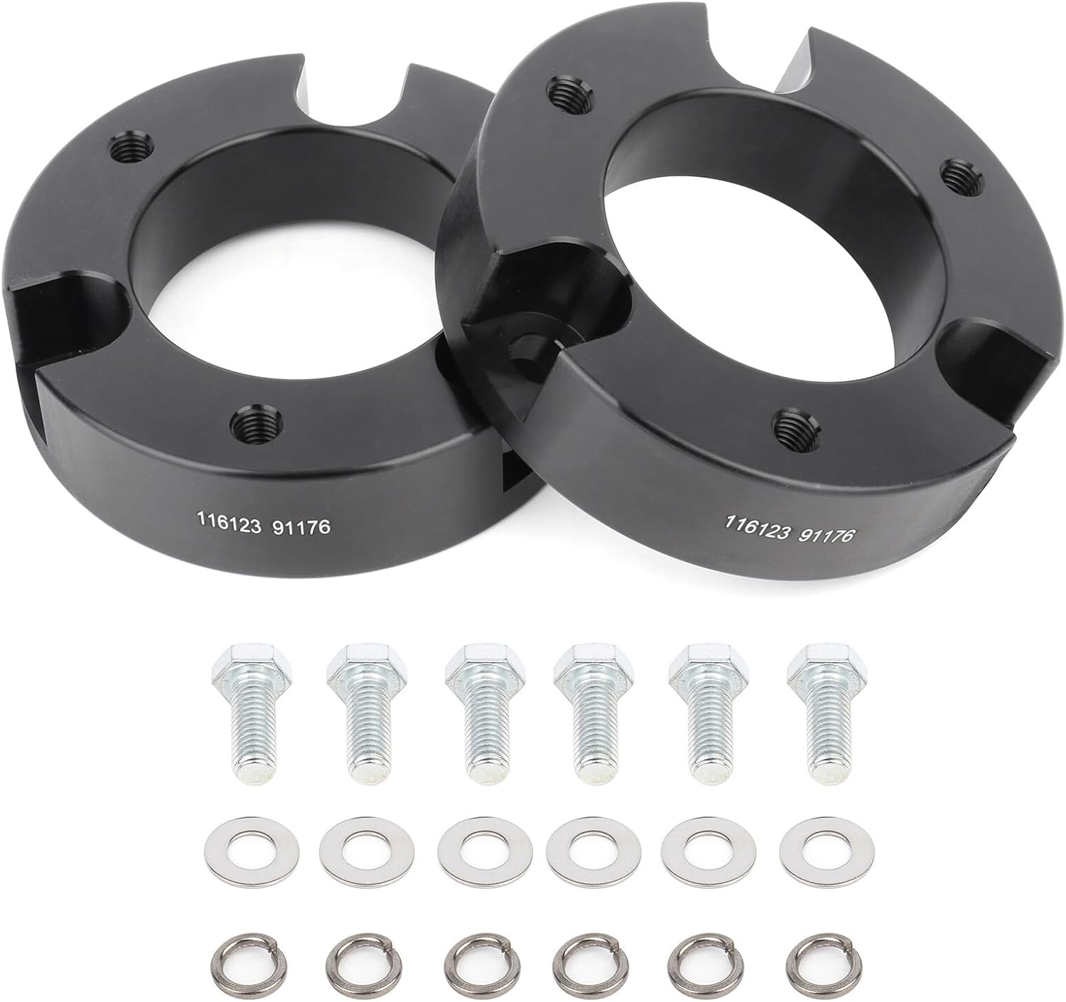 ECCPP Front Leveling Lift Kit 2.5 inch Leveling Kit for Toyota for Tundra 2000-2006 Raise 63.5mm Forged Aluminum Strut Spacers