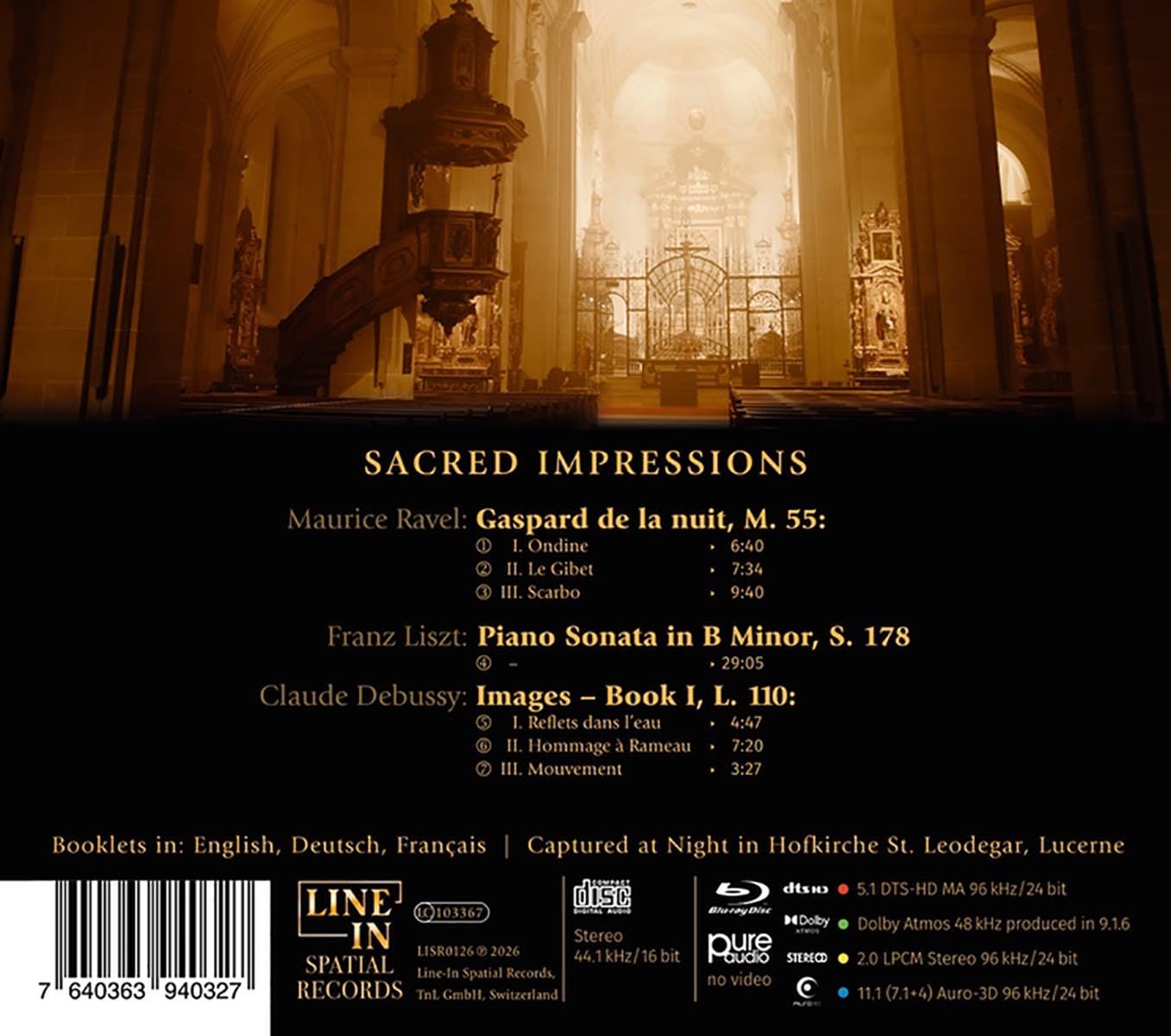 Sacred Impressions Spatial Audio)