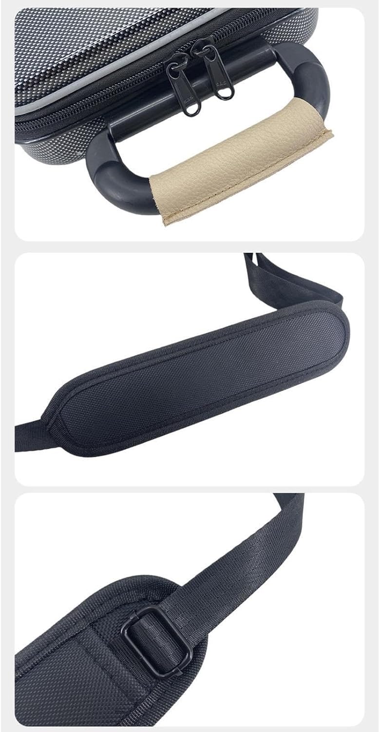 DYNWAVE Clarinet Case with Adjustable Shoulder Strap Practical Lightweight Convenient Clarinet Bag for Travel