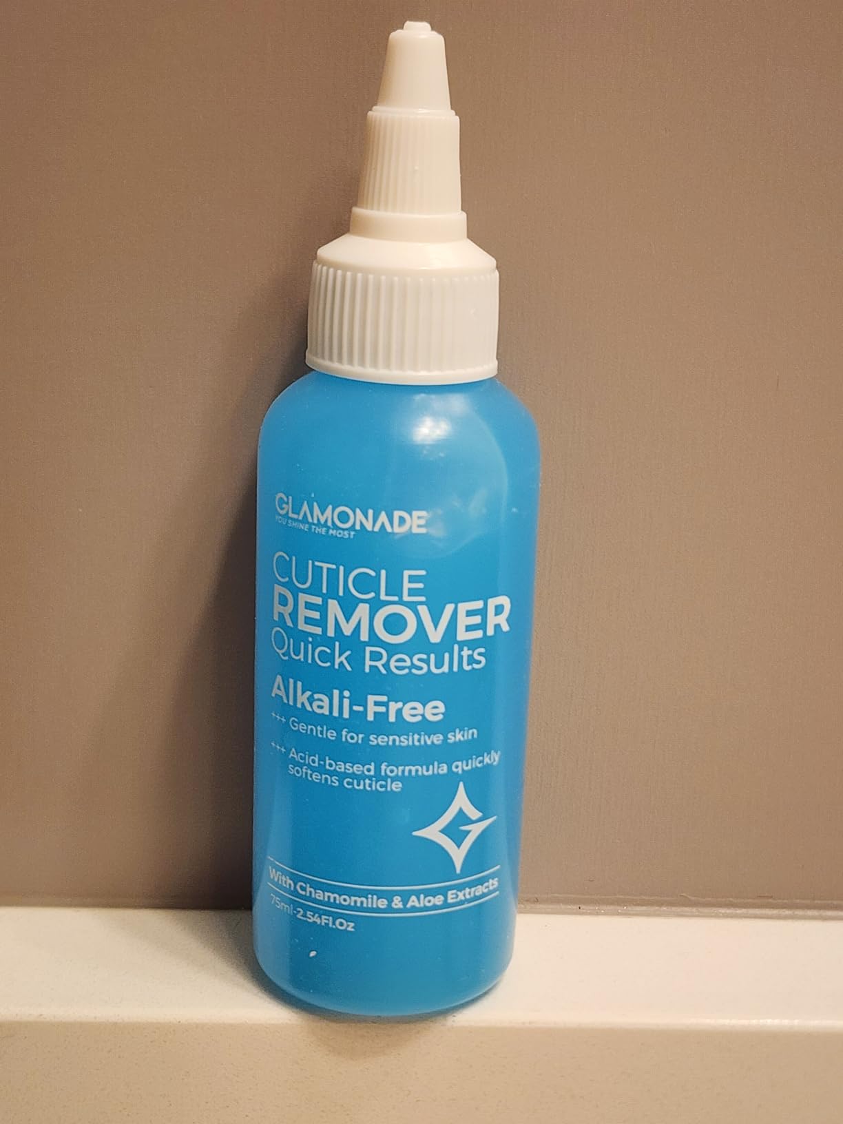 Glamonade Instant Cuticle Remover Gel: Fast-Acting Cuticle Softener for Overgrown Rough Cuticles, Salicylic Acid, Gentle for Sensitive Skin, Professional Manicure Prep & Nail Care